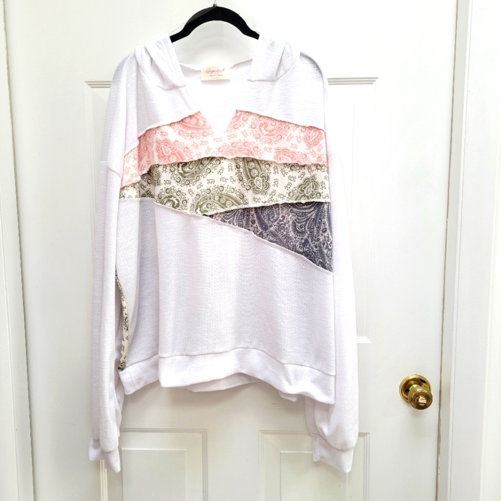 Sugarfox Plus Size Pullover Hoodie